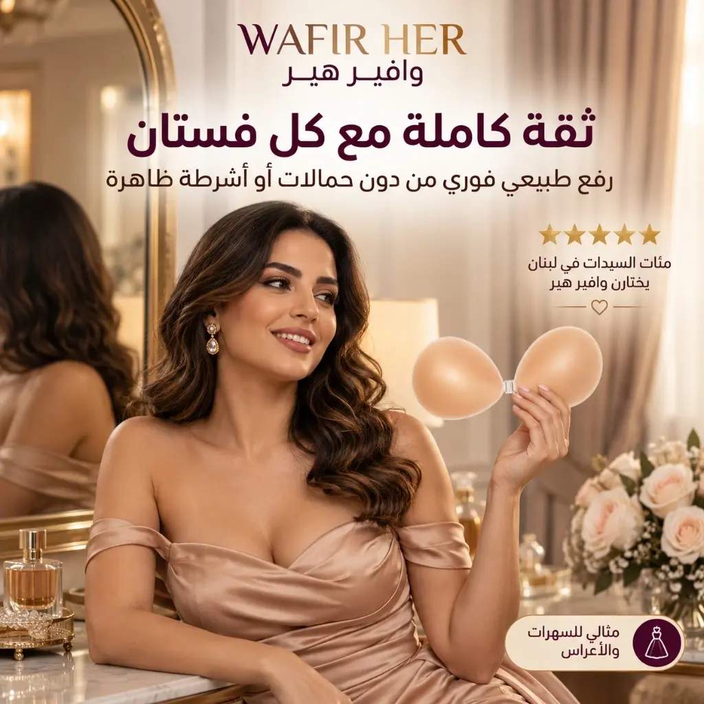 حمالات الصدر السحرية من السيليكون