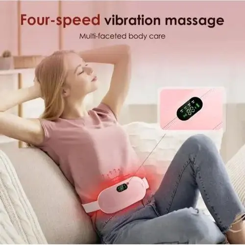 استخدام حزام تخفيف آلام الدورة اللاسلكي براحة وحرية