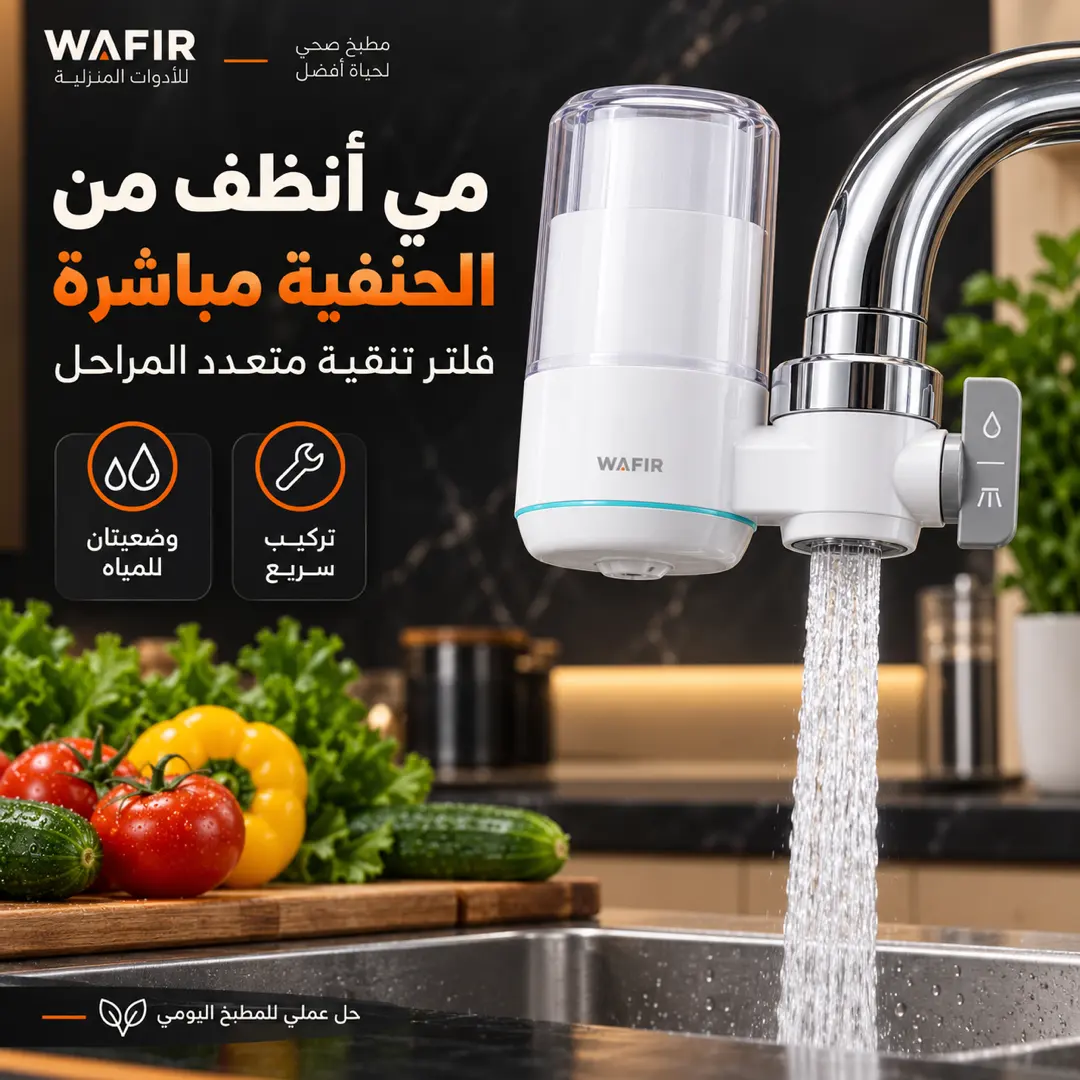 فلتر تنقية المياه للحنفية